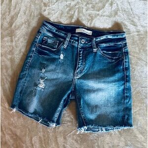 KanCan Distressed Denim Shorts (6) 🔥
